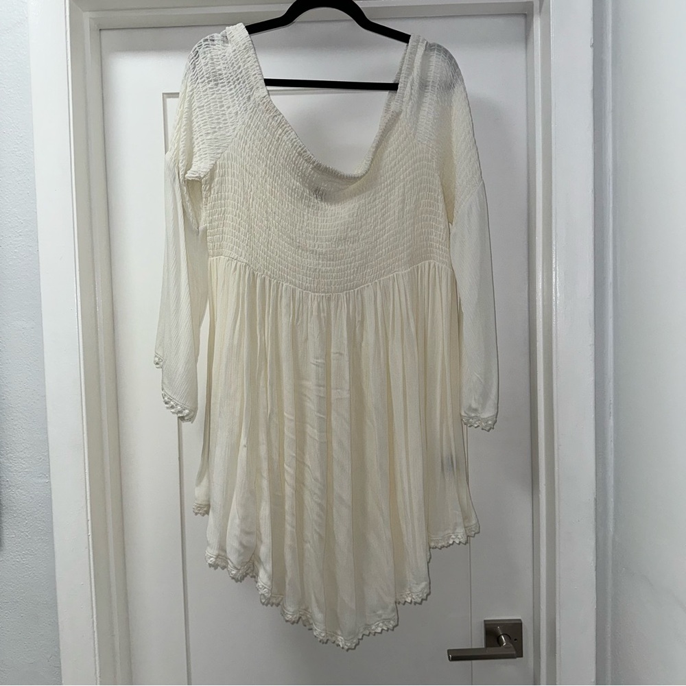 Torrid Cream Tunic Top